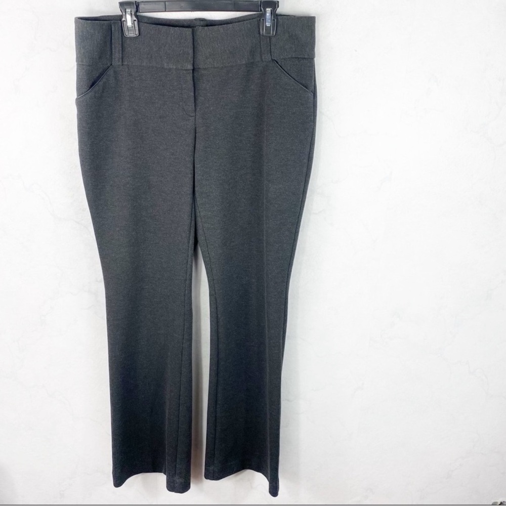 Alfani Dark Gray Straight Leg Women's Pants